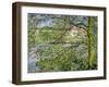 Through the Trees, 1878-Claude Monet-Framed Giclee Print