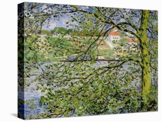 Through the Trees, 1878-Claude Monet-Stretched Canvas