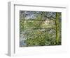 Through the Trees, 1878-Claude Monet-Framed Giclee Print