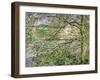 Through the Trees, 1878-Claude Monet-Framed Giclee Print