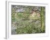 Through the Trees, 1878-Claude Monet-Framed Giclee Print