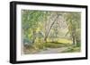 Through the Trees, 1910-15-James Hamilton Hay-Framed Giclee Print