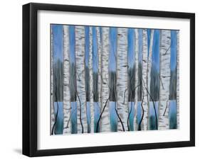 Through the Trees 1-Tina Epps-Framed Art Print