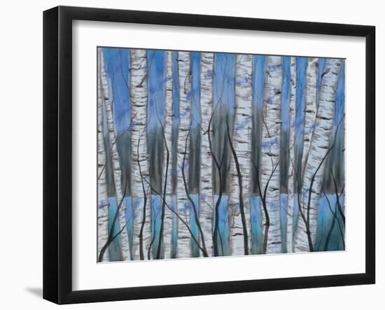 Through the Trees 2-Tina Epps-Framed Art Print