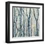 Through The Trees - Blue I-Kyle Webster-Framed Art Print