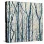 Through The Trees - Blue I-Kyle Webster-Stretched Canvas