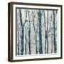 Through The Trees - Blue II-Kyle Webster-Framed Art Print