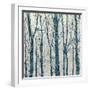 Through The Trees - Blue II-Kyle Webster-Framed Art Print