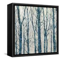 Through The Trees - Blue II-Kyle Webster-Framed Stretched Canvas