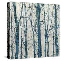 Through The Trees - Blue II-Kyle Webster-Stretched Canvas