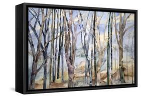 Through the Trees-Sharon Pitts-Framed Stretched Canvas