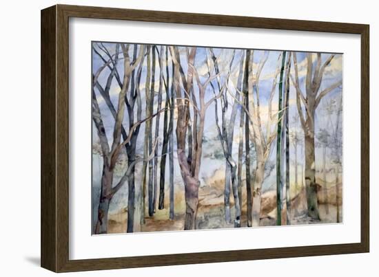 Through the Trees-Sharon Pitts-Framed Giclee Print