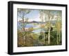 Through the Trees-Joseph Birren-Framed Art Print