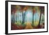Through the Trees-PI Studio-Framed Art Print