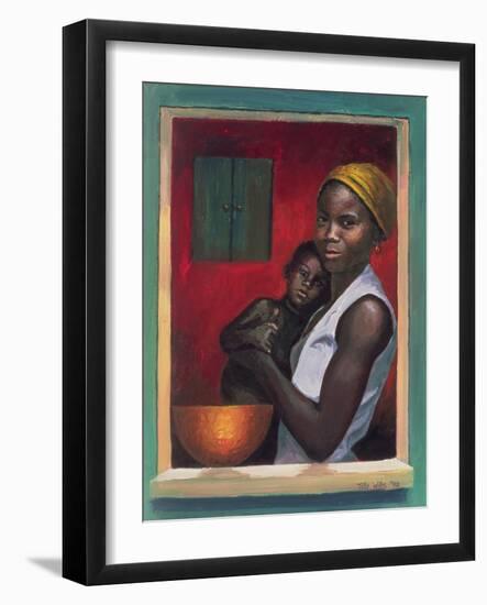 Through the Window, 1992-Tilly Willis-Framed Giclee Print