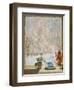 Through the Window in Winter, 1945-Konstantin Ivanovich Gorbatov-Framed Giclee Print