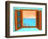 Through the Window-Ynon Mabat-Framed Art Print