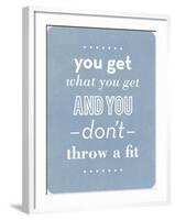 Throw a Fit-Kindred Sol Collective-Framed Art Print