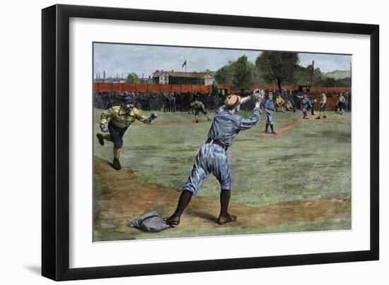 Throw Home-null-Framed Art Print