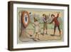 Throwing Arrows at a Target-null-Framed Giclee Print