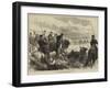 Throwing Bulls at Seville before the Prince of Wales-null-Framed Giclee Print