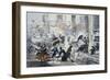 Throwing Confetti During the Carnival in Rome-Antoine-Jean-Baptiste Thomas-Framed Giclee Print