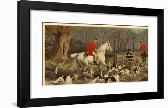 Throwing In-E.A.S. Douglas-Framed Art Print