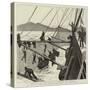 Throwing Out Torpedo-Nets to Protect the Sultan-Frederic Villiers-Stretched Canvas