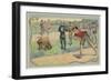 Throwing the Discus-null-Framed Giclee Print