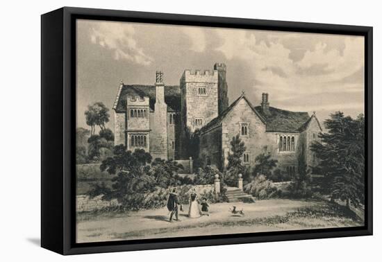 Throwley Hall, Staffordshire, 1915-HL Pratt-Framed Stretched Canvas