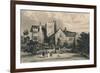 Throwley Hall, Staffordshire, 1915-HL Pratt-Framed Giclee Print