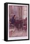 Thrumming on My Friend A's Piano-Sybil Tawse-Framed Stretched Canvas