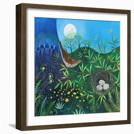 Thrush, 2019-Lisa Graa Jensen-Framed Giclee Print