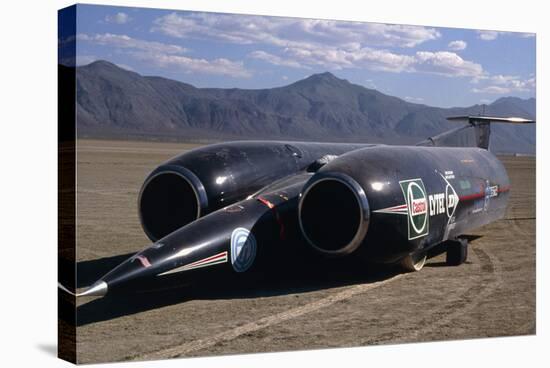 Thrust SSC, the World's First Supersonic Car-Keith Kent-Stretched Canvas