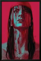 Thuderbolts #11 Cover: Elektra-Julian Totino Tedesco-Lamina Framed Poster