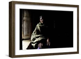 Thuli Maya Fuyal, Widow, in Her Small Room in Kathmandu, in Namaskar Association-Enrique Lapez-Tapia de Inas-Framed Photographic Print