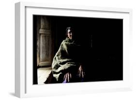 Thuli Maya Fuyal, Widow, in Her Small Room in Kathmandu, in Namaskar Association-Enrique Lapez-Tapia de Inas-Framed Photographic Print