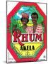 Thum Akela Marque Deposee Rum Label-Lantern Press-Mounted Art Print