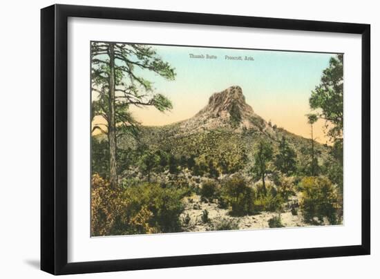 Thumb Butte, Prescott, Arizona-null-Framed Art Print