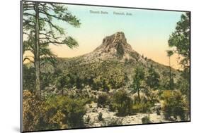 Thumb Butte, Prescott, Arizona-null-Mounted Art Print