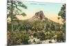 Thumb Butte, Prescott, Arizona-null-Mounted Premium Giclee Print