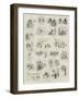 Thumb-Nail Sketches Round the Isle of Wight-null-Framed Giclee Print
