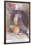 Thumbelina Tends the Poor Bird-Anne Anderson-Framed Giclee Print