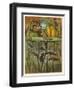 Thumbkinetta (Tommelise) Stands on a Water-Lily Leaf-Eleanor Vere Boyle-Framed Art Print