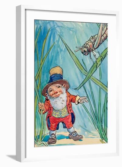 Thumbkins-Johnny Gruelle-Framed Art Print