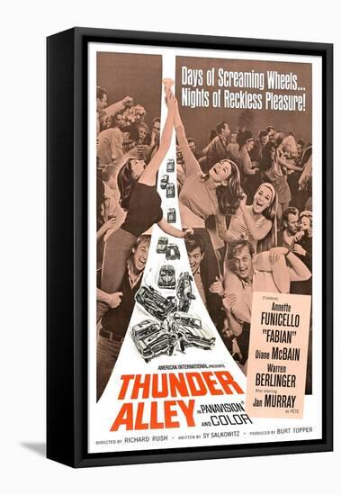 THUNDER ALLEY, 1967-null-Framed Stretched Canvas