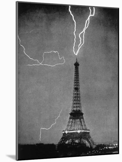 Thunder and Lightning-M.g. Loppe-Mounted Photo