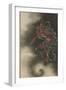 Thunder God, Edo Period, 1847-Katsushika Hokusai-Framed Premium Giclee Print