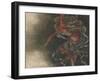 Thunder God, Edo Period, 1847-Katsushika Hokusai-Framed Giclee Print