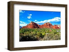 Thunder Mountains - Sedona - Arizona - United States-Philippe Hugonnard-Framed Photographic Print